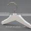 white baby/children/kids clothes/coat hangers basic style wooden with notches 3ps set wholesale