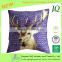 Lifelike Deer Photo Print Cushion Covers Square