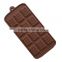 12 Hole Classic Blocks Waffle Mold Silicone Fondant Mold Chocolate Pudding Ice Mould Jelly Cake Decorating Biscuit Tools