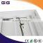 598x 598 Recessed Fluorescent grille lighting fixture Matt aluminum reflector