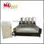 China supplier MITECH 4 axis rotary stone/marble/granite cnc milling machine