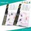 Creative folds cosmetics printing design brochure