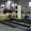 main pipe and branch pipe orthogonal intersecting cnc steel tube plasma cutter/cutting machine