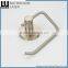 China Manufacture Zinc Alloy Brush Nicked Bathroom Sanitary Items Wall Mounted Toilet Paper Holder