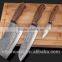 king kitchen stainless steel knife with color blade, kitchen knife set