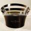 2014 New large plastic acrylic champagne ice bucket with handle