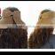 foldable straw summer beach lady cap