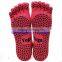 Premium Non Slip Resistant Excercise Gym Dance Foot Massage Thick Training Ballet Barre Yoga Sock