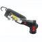 3W COB+3W LED Plastic rechargeable Working Light car charger flashlight lamp