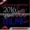 2016 I Love Donald Trump Rhinestone transfer Trump glitter Heat Transfer for Garments