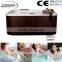 CE Approval acrylic hot tub spa with 7 seaters family happily use whirlpool hot tub