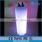 waterproof rechargeabale led wine bucket ,led flower bucket,plastic ice led bucket