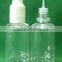 Cheap empty small green plastic bottle with lids/dropper for e-cig liquid/eliquid/ e liquid bottle