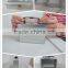 Fancy Custom Printed Packaging Use Toy Packing Cosmetics Packing Metal Lunch Tin Box With Lock And Key