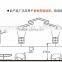HY cow house hanging exhaust fan/exhoust air fan