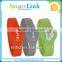 cheap RFID contactless smart silicone wristband,13.56 MHz S50 1K chip bracelet,customzied logo printing