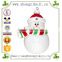 Factory Custom made best home decoration gift polyresin resin snowman decoration