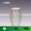 Aluminium Cap Transparent Empty 500g Pet Clear Plastic Cookie Jar