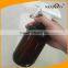 Empty 16oz Amber PET plastic trigger bottle with white trigger wholesale