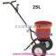 durable poly hopper seed fertilizer spraying cart