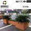 High quality wpc composite diy decking flower diy plastic tree pot