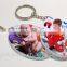 Custom Sublimation Polymer Key Chain with different designs