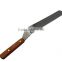 CY196 Hot sale 10'' wood handle staniless steel bread knife butter knife