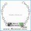 2016 HOT selling Merry Christmas and snowflake gift jewelry Christmas chain bracelets