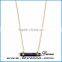 Gift for girl fashion sweater necklace natrual crystal gemstone necklace