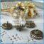 Mini glass decoration bottle charms for necklace pendants wish pendant tube bottle vial