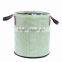 Foldable washing laundry hamper with strong rope handles , laundry basket for bathroom