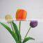 Factory Made 60cm Lengh Single Colorful Fake Plastic Flower Good Quality for Interior Decoration