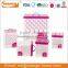 Hot Sale Colorful Metal bread bin biscuit tea coffee sugar canister set