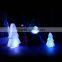 lighted Christmas cone tree with 16 color