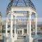 cheap natural stone white used marble garden gazebo for sale