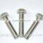 The zinc plated hex bolt with free sample
