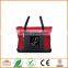 Custom Rhinestone Initial Tote Bag Green