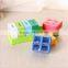 custom rectangle 28 compartmet plastic pill box supplier in China/custom medicine storage plastic pill box for health