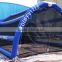 Inflatable batting cage as inflatable baseball sport game