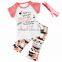 Children Clothing 2016 Set Cotton Short-sleeve Tee and Pants Two Piece for 1-6 Years Baby