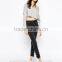 lady off shoulder grey fashion weet jogging slouchy sweat
