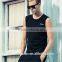 Wholesale cheap American style black running men vest