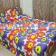 3 Pieces Cotton Printed Bed Sheet