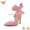 HFRTA234 Genuine leather fashion flower crystal high heel wedding shoes bridal