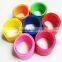 wholesale cheap bulk fashion logo print silicone slap bands