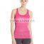 Women's Curved Hem Bright Color Mesh Tank Clothing Manufacturer