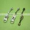 low price antique brass close end #4 YG slider metal zipper with semi auto lock slider jeans zipper