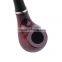 New 1x Durable Wooden Tobacco Pipe + Smoking Pipe Stand + Cigar Cigarette Smoking Pipe Leather Case Cover