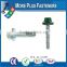 Taiwan 1/4"-14 x 2" Indent Hex Unslotted Hex Washer Head Epoxy #3 410 Stainless Steel Bonded Sealing Washer Self-Drilling Screw