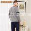 Best Price Qianxiu Long Sleeved Stylish Knit Cotton Couple Men Comfort Pajama
